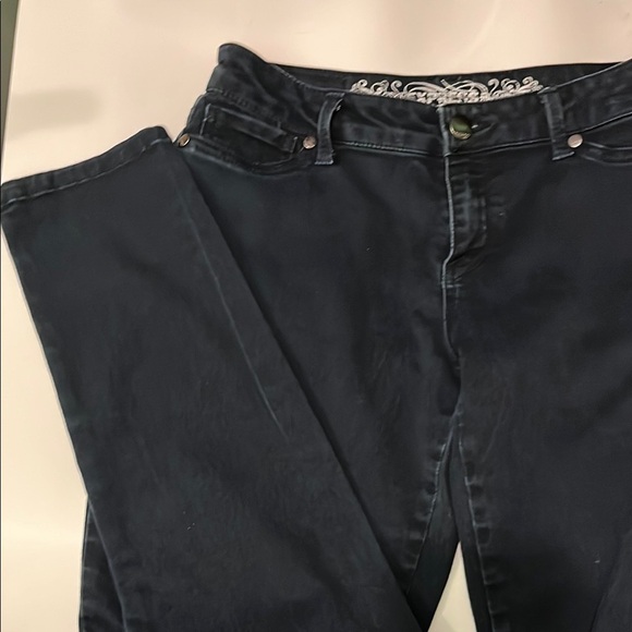 Express Women's Dark Blue Jeans size 8 - Picture 4 of 6